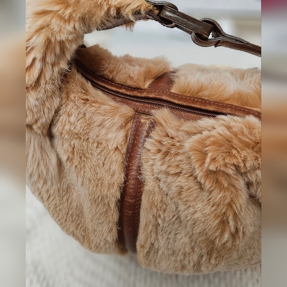 ✅️ SOLD ✅️ Authentic Vintage Longchamp Sac a Main Lune Fuorrere - Picture 4 of 12